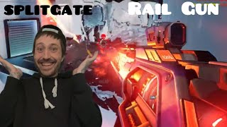 SPLITGATE RAIL GUN SHOT!!(First Try)