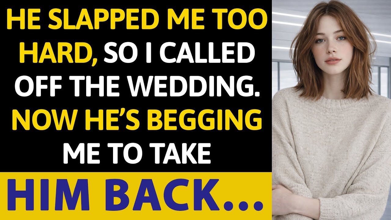 He Slapped Me Too Hard, So I Called Off The Wedding. Now He’s Begging Me To Take Him Back…