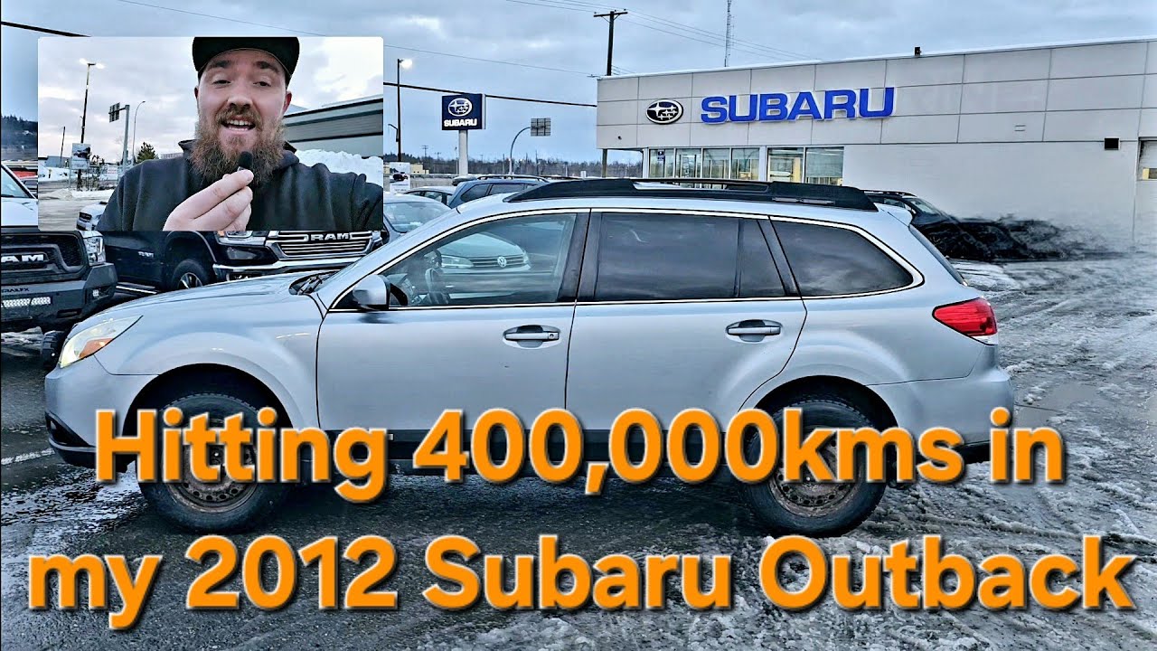Hitting 400,000kms on my 2012 Outback!