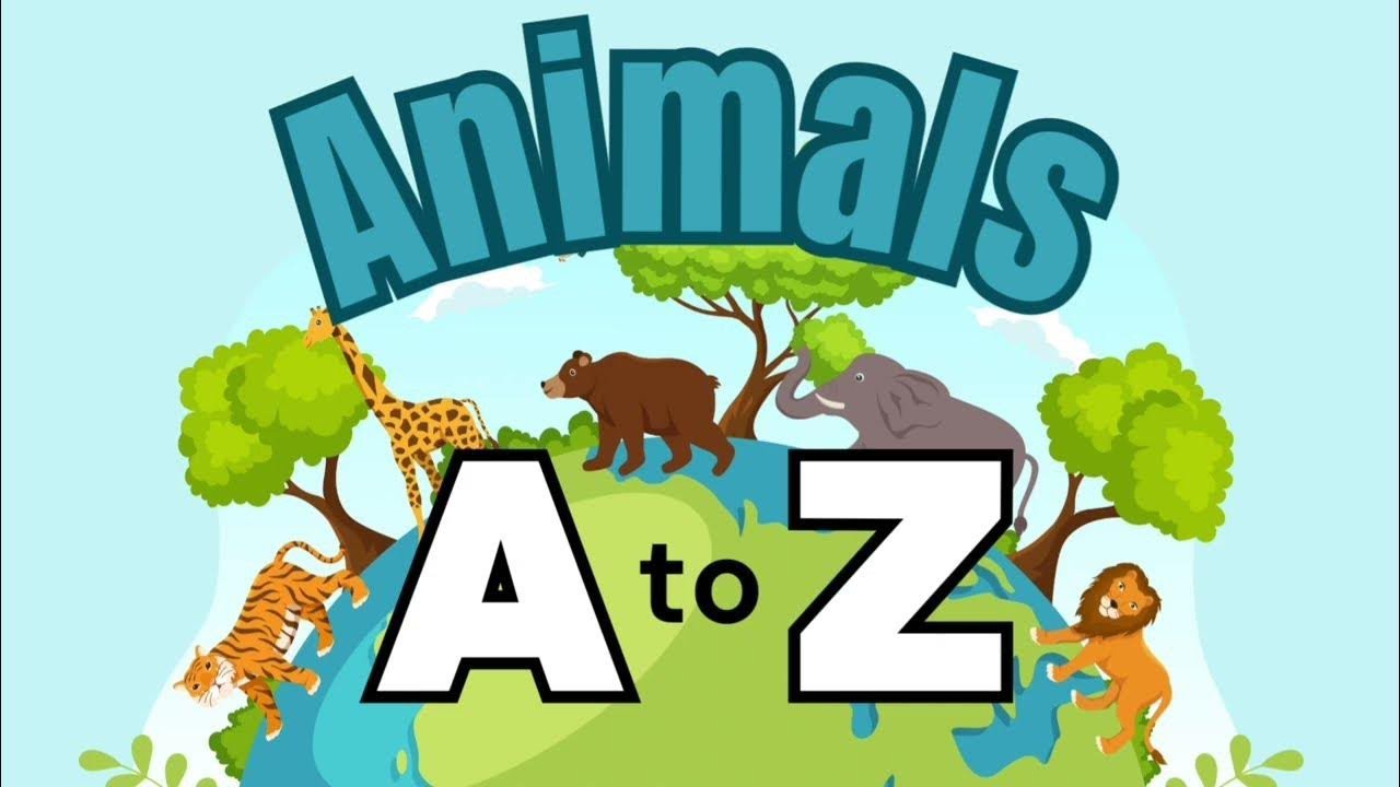 Abc | A to Z Animals | Alphabet Letters Formation | Animals Name for Kids 