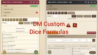 D&D Dice Companion Demo: Synchronized Dice Rolling for Remote D&D Games screenshot 3