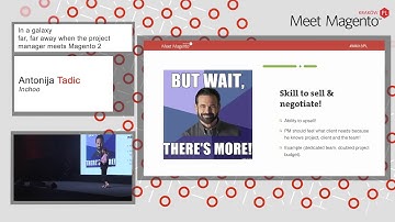 MM18PL: Antonija Tadic, Inchoo, In a galaxy far, far away when the project manager meets Magento 2
