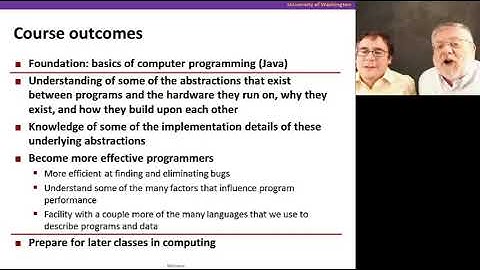 The Hardware/Software Interface || 01 Welcome 6 50