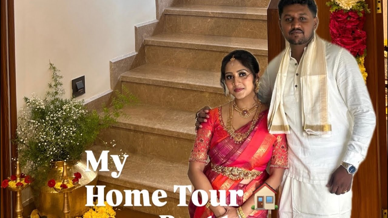 My home tour Part 1 is here!! Kannada vlogs| Fashion| #saree #kannadainfluencer #south #hometour