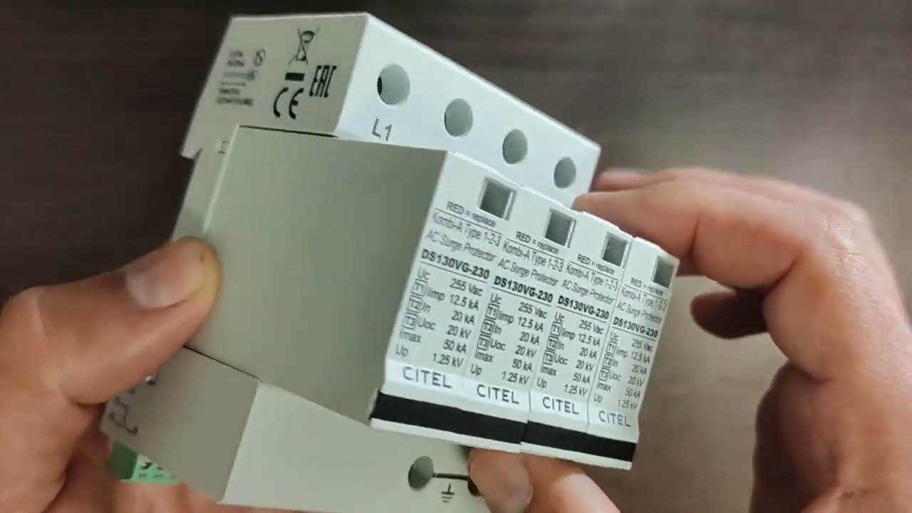 Czy można zastosować jeden ogranicznik przepięć w instalacji elektrycznej⚡Sprawdź ten SPD T1+T2+T3