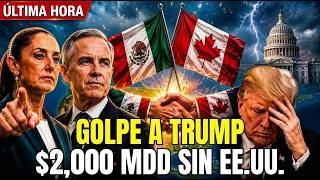 México y Canadá cierran $2,000 MDD SIN Trump: Ebrard regresa con inversión histórica