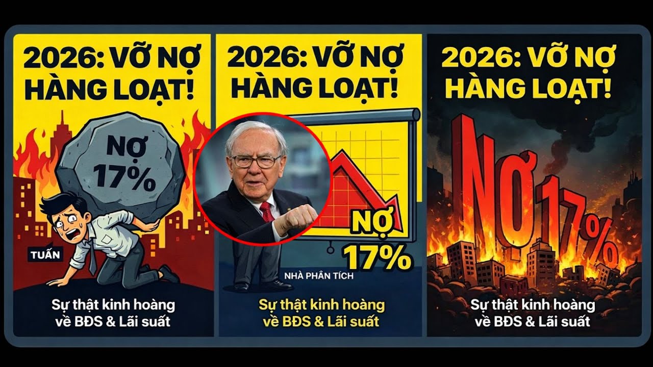 ( QUÁ THẤM) 2026 Vỡ Nợ Hàng Loạt: Lãi suất 14%, giá nhà đất sẽ đi về đâu??