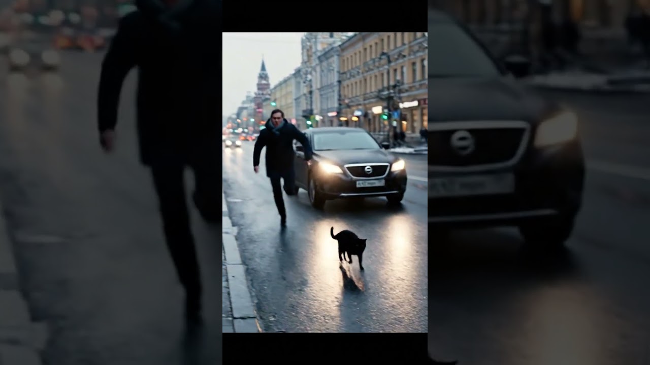 Real Street Rescue in Russia 🐈🚗❤️ | Saving Earth’s Souls