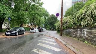 Oslo Rainy Day Walking - Summer 2021 Frogner
