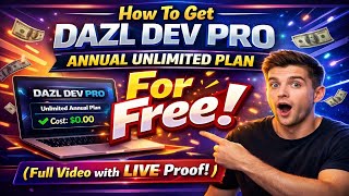 How To Get Dazl Dev Pro Annual For Free 2026 Bin Method Live Proof