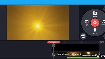 How to create Intro Eagle flying in Kinemaster
