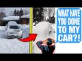 Neighbor Repeatedly BLOCKED My Driveway, I Submerged Their Car In Snow! r/NeighborsFromH€ll