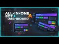 All In One Discord Bot With Modern Dashboard | Free Source Code &amp; Easy Setup Guide