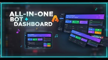All In One Discord Bot With Modern Dashboard | Free Source Code & Easy Setup Guide