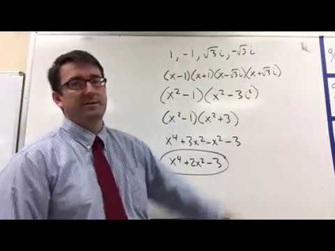 Precalculus Chapter 2 Practice Exam Problem 19 - YouTube