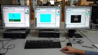 Collaborative multi-screen animations