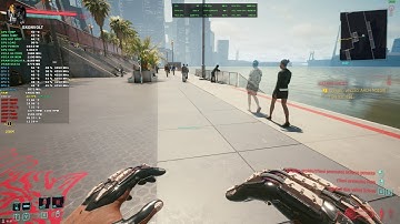 Cyberpunk 2077 2560x1440 FidelityFX Cas Statico / Dinamico e Off Vega 64 Custom Loop