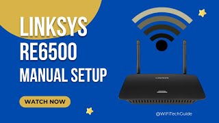 Linksys RE6500 AC1200 Manual Setup | Step-by-Step via Web Browser (No WPS) screenshot 2