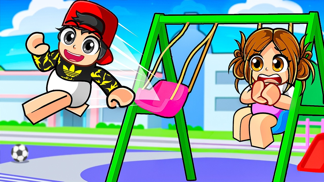 YARAMAZ BEBİKLER PARKTA💥ROBLOX BROOKHAVEN🏡RP