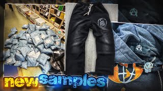 DAY IN THE LIFE OF A 6 FIGURE CLOTHING BRAND OWNER *SAMPLES CAME IN*