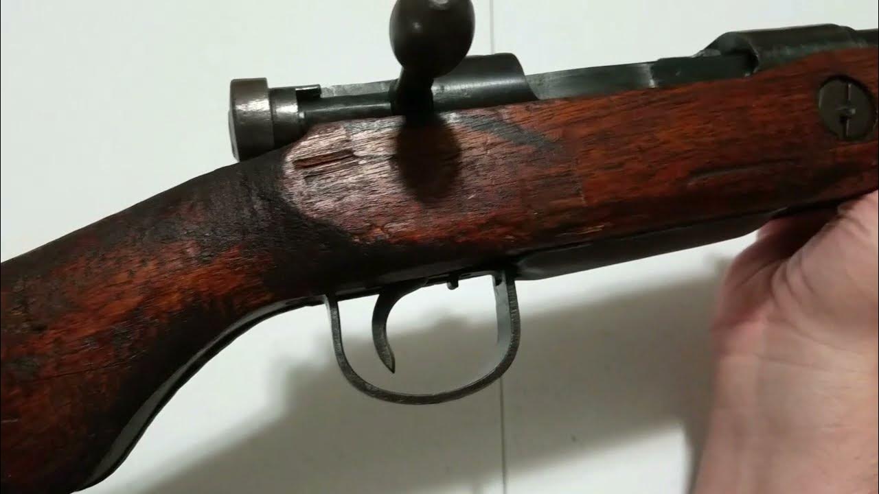 how to restore an old military rifle part 3 Type 99 Arisaka YouTube