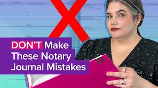 Full How to Complete a Notary Journal | Avoid Costly Recordkeeping Mistakes News