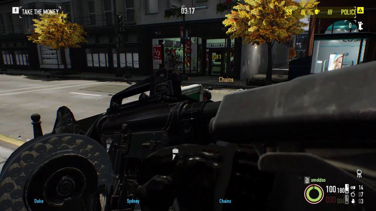 Payday 2 - North Hollywood shootout - Emil Mătăsăreanu style weapons