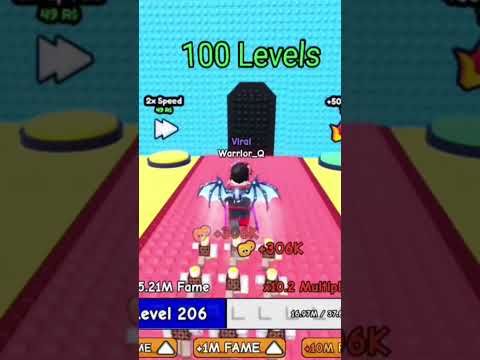 +1 fan per step #fans#roblox#playbutton#viral#games