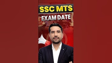 SSC MTS Exam Date out! #sscgd #sscgd2026