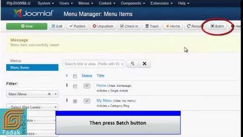 10 Joomla 3 0   Batch Process Fadakwebco com