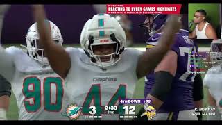 Vikings vs Dolphins Highlights REACTION | 2026 NFL Season Week 4 Guide