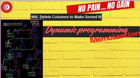 960  Delete Columns to Make Sorted III