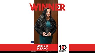 Marilyn Solano 2025 Winner Tln 10 Most Influential Hispanic Canadians Awards