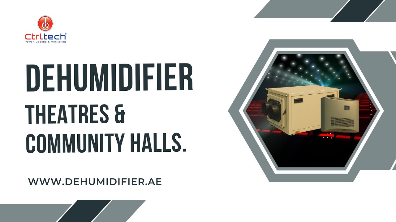 Best Dehumidifier for Theaters, Community & Exhibition Centers | Quiet Central Dehumidification unit