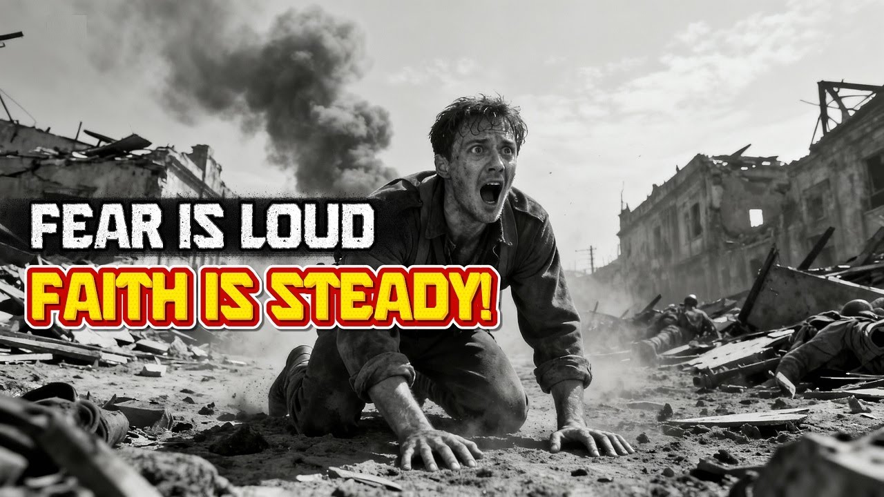 Fear Is Loud — Faith Is Steady! God Knows Your Fears!