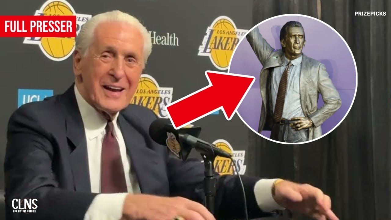 Полная речь на церемонии установки памятника Пэту Райли в составе команды «Лейкерс».