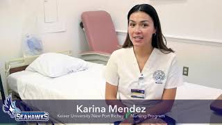 Karina Mendez, Keiser University New Port Richey student loves the Nursing Program