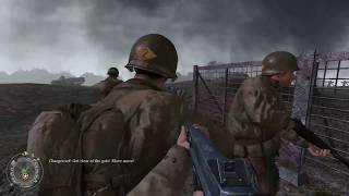 Call of Duty 2 - American Campaign - D-Day, The Battle of Pointe du Hoc (Mission #21, No Commentary)