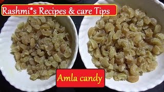 How to make Healthy Amlaa Candy-Healthy  Sweet and Salty candy recipe|Easy Homemade candy recipe|