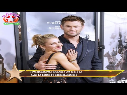 Thor Ragnarok : Michaël Youn a été en  avec la femme de Chris Hemsworth
