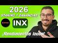 Primicia: la plataforma con mayor rendimiento de staking token INX en 2026