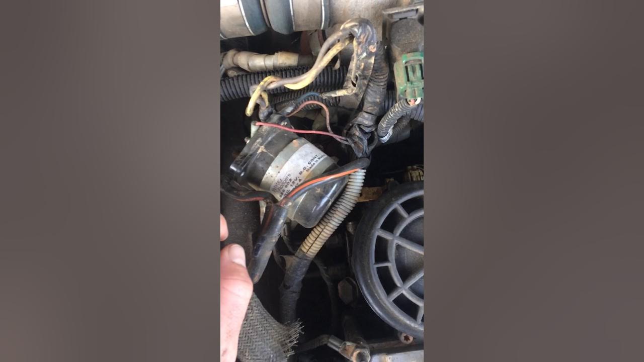 Ford 7.3 glow plug relay Failure solution GPR fix YouTube