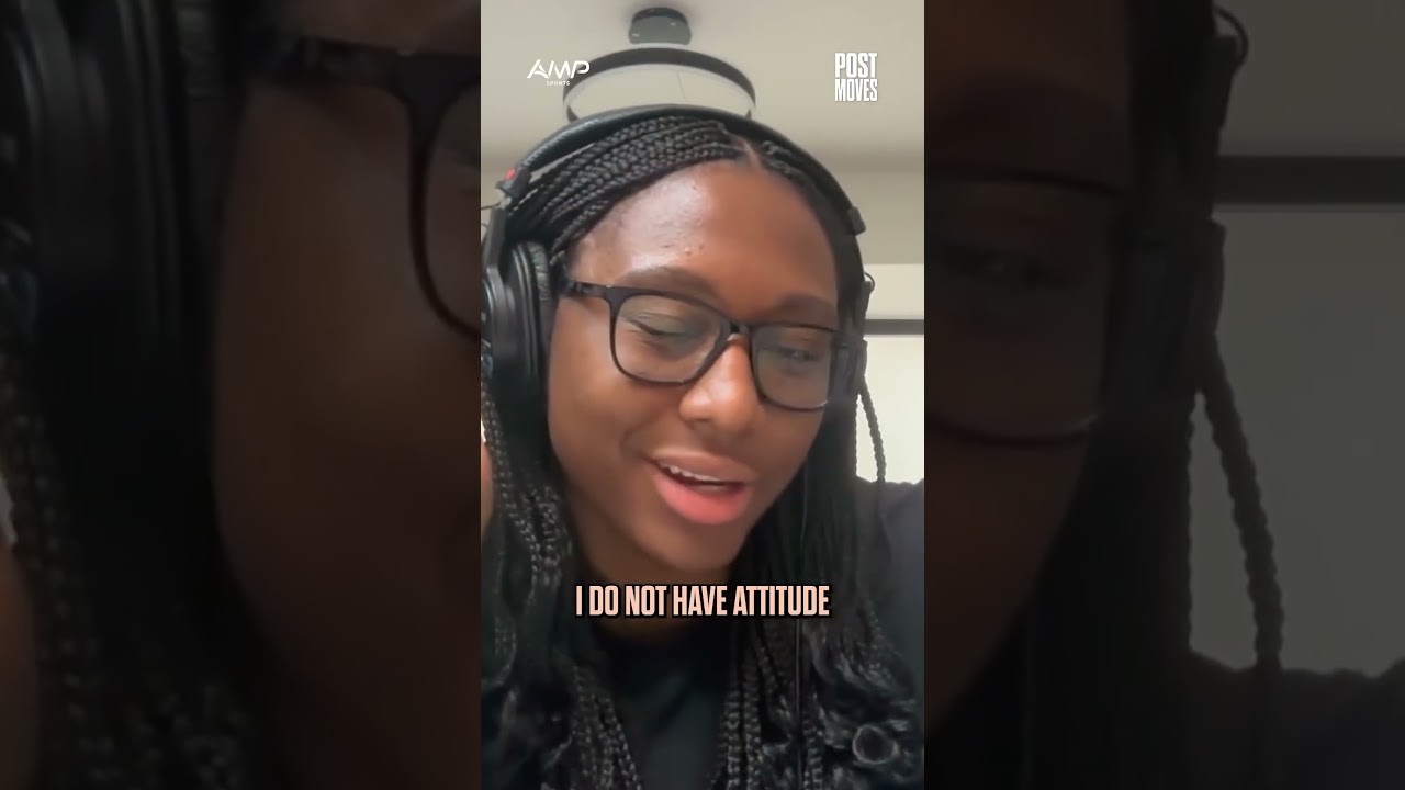 🚨 PSA 🚨 Aliyah Boston DOES NOT have an attitude 😆 #AliyahBoston #IndianaFever #wnba