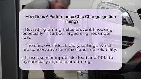 How Does A Performance Chip Change Ignition Timing? - Car Performance Pros