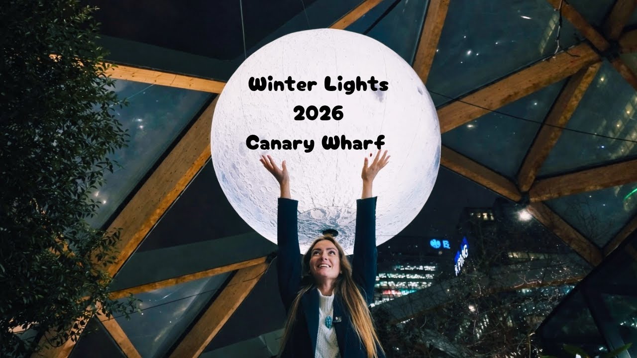 Winter Lights 2026 | Canary Wharf - London 🌕