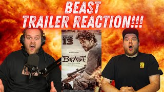 BEAST TRAILER REACTION!!! | Nelson | Thalapathy Vijay | Pooja Hegde | Tamil |