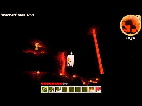 FSR : minecraft ตอน สู้กับสัตว์ประหลาดใน นรก - YouTube