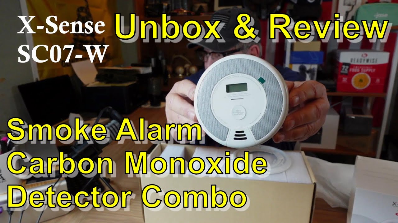 X-Sense SC07-W Smoke Alarm & Cabon Monoxide Detector Combo Opening and Overview