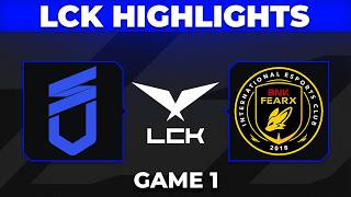 Dns Vs Bfx Highlights Game 1 Lck Cup Playoffs 2026 Dn Soopers Vs Bnk Fearx