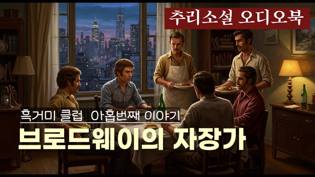 추리소설 오디오북 / 브로드웨이의 자장가 / 아이작 아시모프